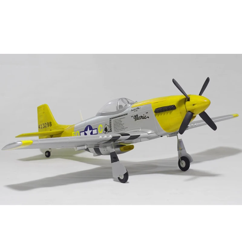 New 1200mm P51 V3 Red Tail Mustang Aircraft Super Powered 4s Pnp Version Model Aircraft Are Fond Of Collecting Gifts