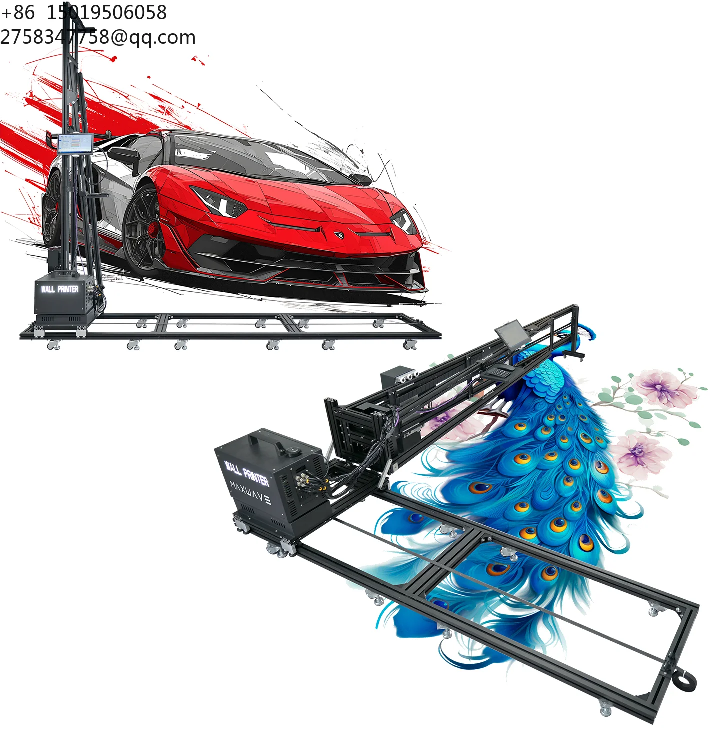 Newest DoubleDX10 DX7 1600 3D UV Wall and Floor Printer Machine Mural Printing Business Ideas Start 7 Colors CMYK+W