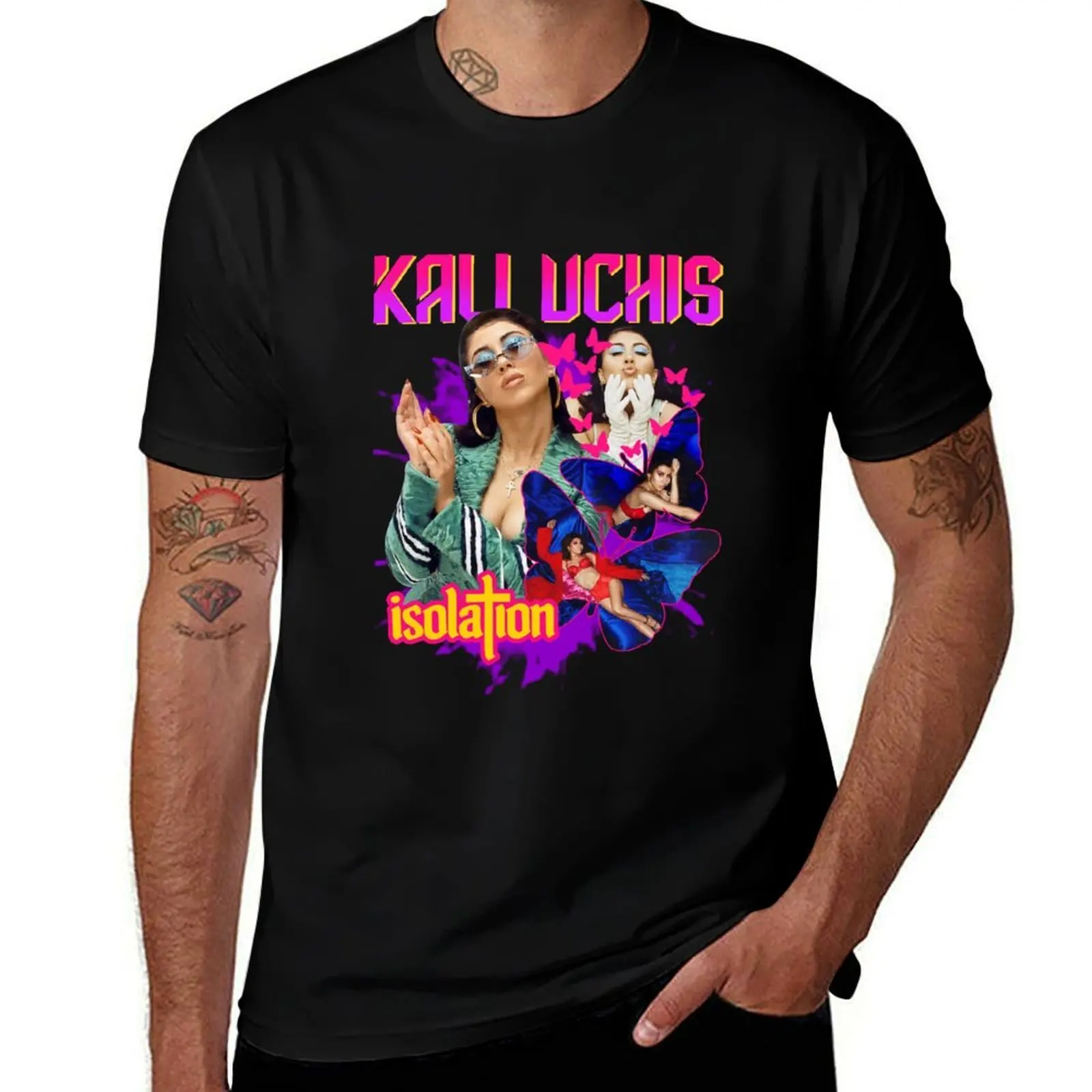 Vintage Kali Uchis - Isolation T-Shirt Plus Size Quick Dry Sports Tee T-Shirt