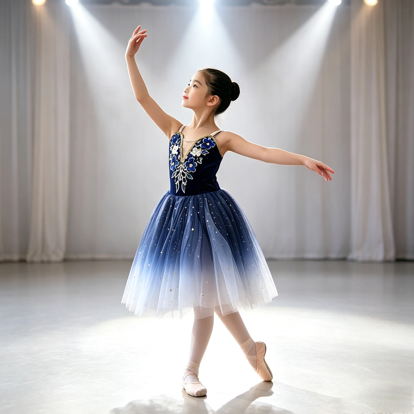 Kids Clothes Summer Princess Performance Fairy Children Clothing Tutu Dresses Girls Dance Wear Stage Costumes Ballet Dress