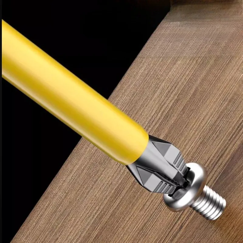 Kreuz-Magnetschraubendreher-Bit aus Legierungsstahl, Rutschfester Bohrersatz 25-150mm PH2 Schlagschrauber-Bit für Holz-Elektrowerkzeuge – Detail 7