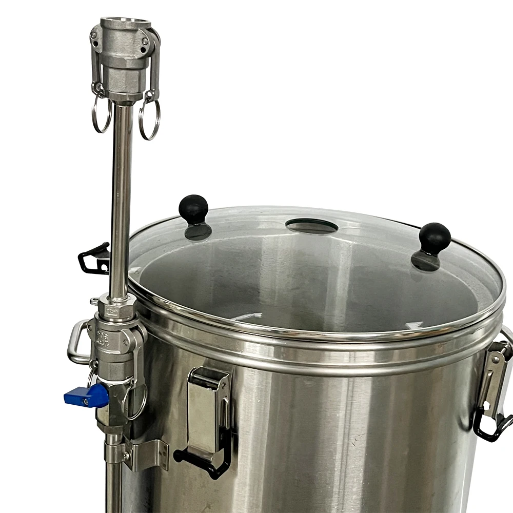 Kegland BrewZilla - Recirculation arm Extension (Stainless steel) Male to Female Camlock beer brewing home brew equipment