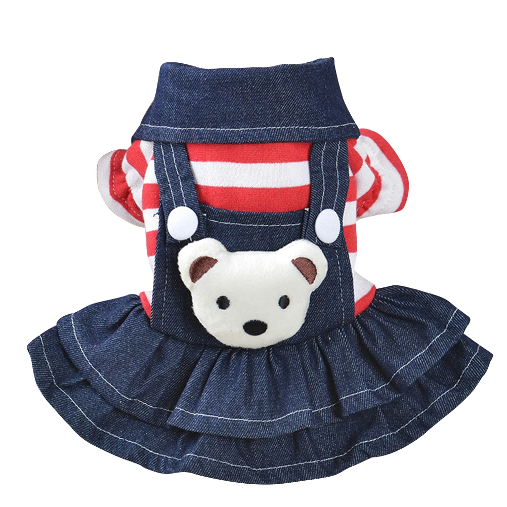 

Dress Small Dog Apparel Comfortable Daily Wear Outdoor Walking Jogging Puppy Clothes