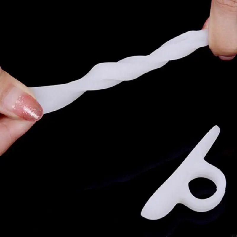 2PCS/ペアユニセックスハンマートゥークッションシリコンプロテクターセパレーターゲルサポートパッド一時的な矯正器ストレートナーバニオンガード