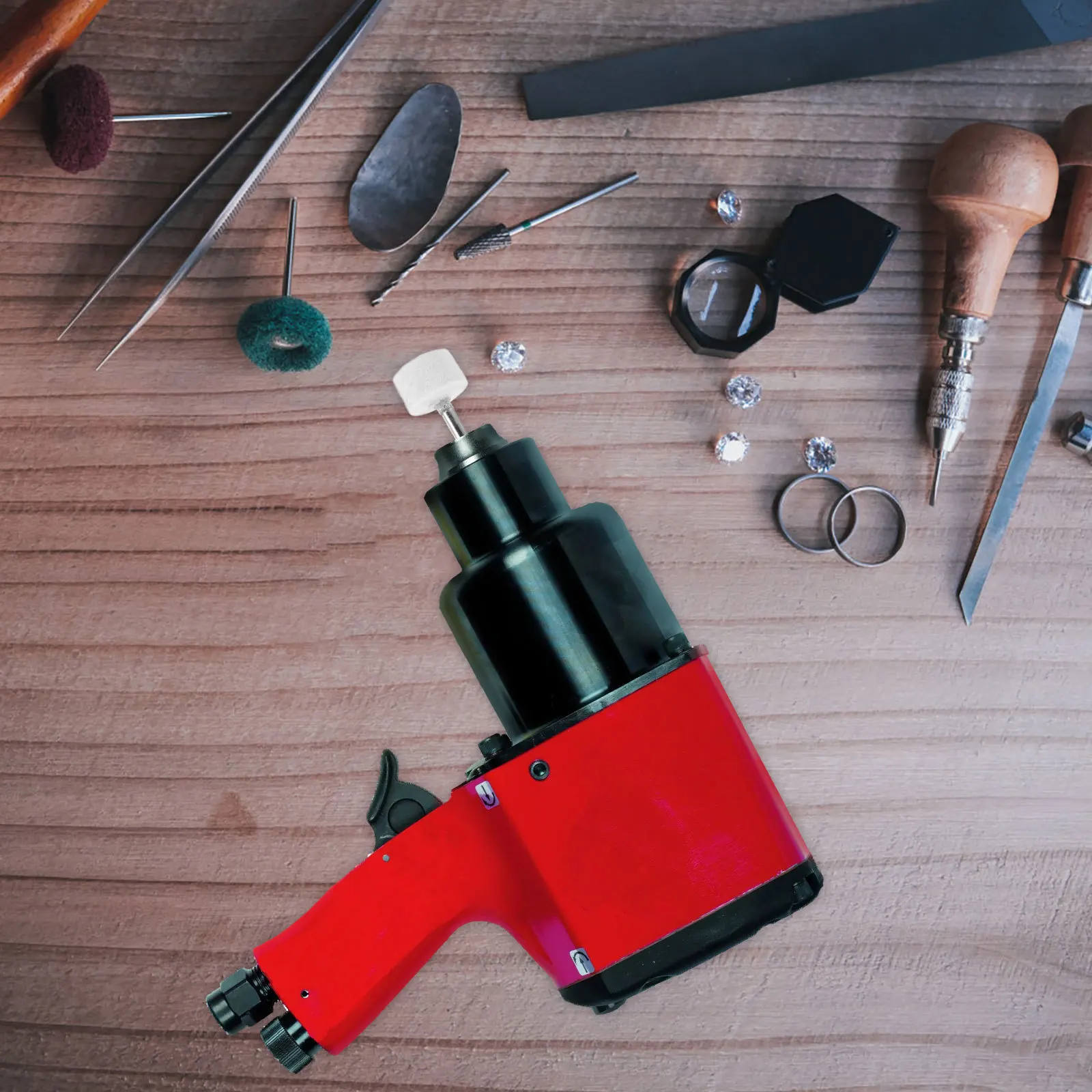 

12 pcs Polishing Wheels Wool Felt Mounted Mandrel Grinding Bits Rotary Tool Accessories For Jewelry Metal Watch Buffing Head