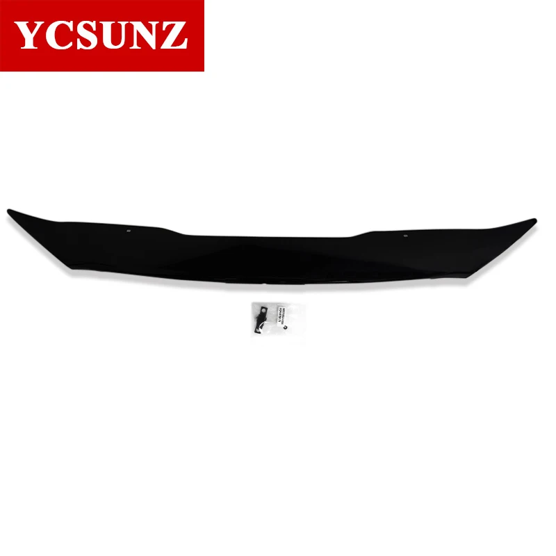 Bonnet Protector Accessories For Mazda bt50 BT-50 2021 2022 Tinted Guard Bug Shield Hood Deflector Parts YCSUNZ