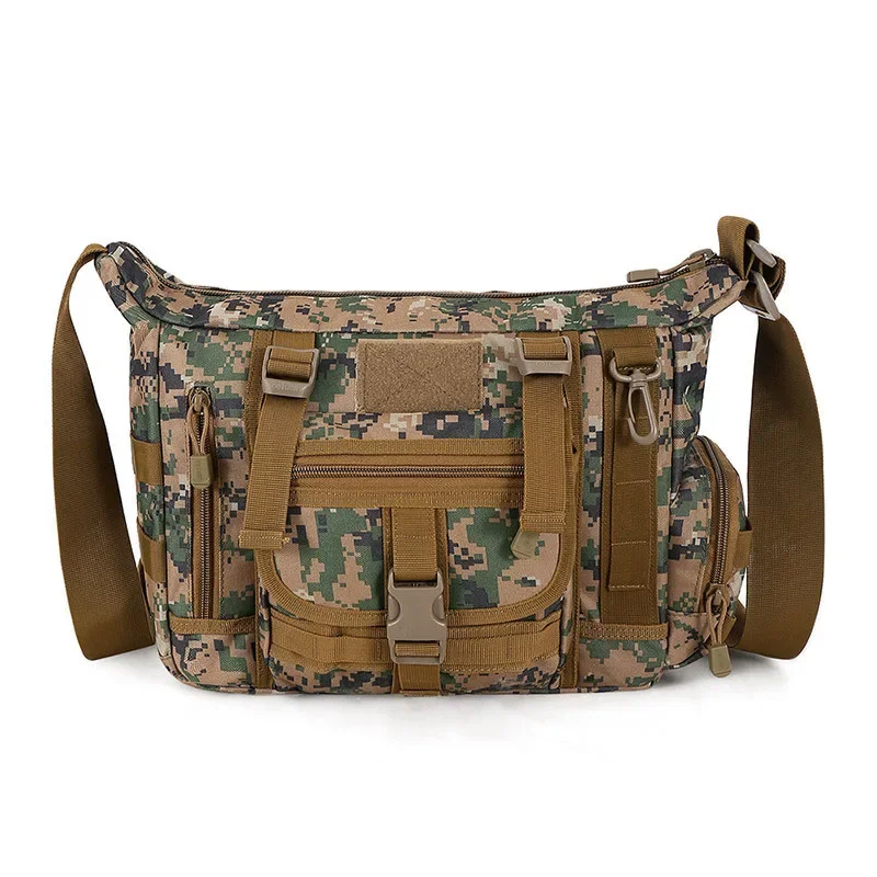 

Men Tactical Shoulder Outdoor Women Bags Traveling Camping Trekking Camouflage Handbags USB Hiking Bag bolsos Army Bag