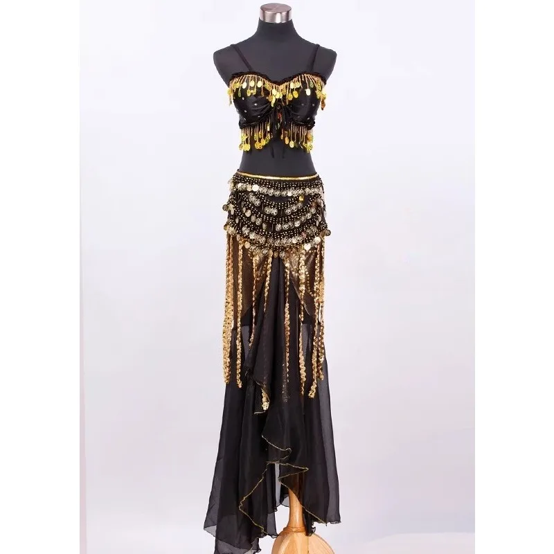 Customized Belly Dance Performance Costume 2025 New Performance Costumes Sexy Hip Bag Skirt Dance Stage Costume Dance Set Female