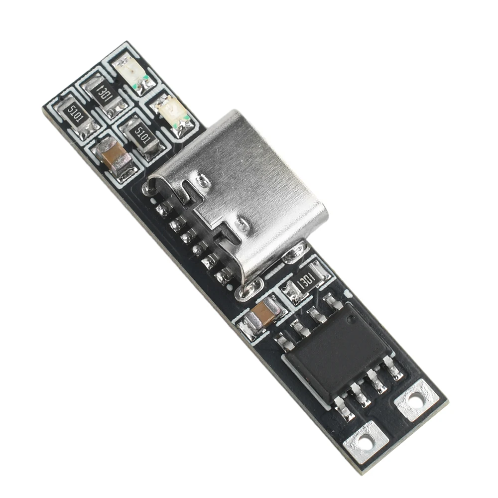 1A 4.2V 충전기 모듈 Type-C 인터페이스 3.7V 초소형 초삼원 리튬 배터리 충전 보드