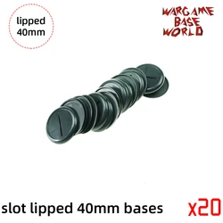 40mm slot lipped bases table games for war machine