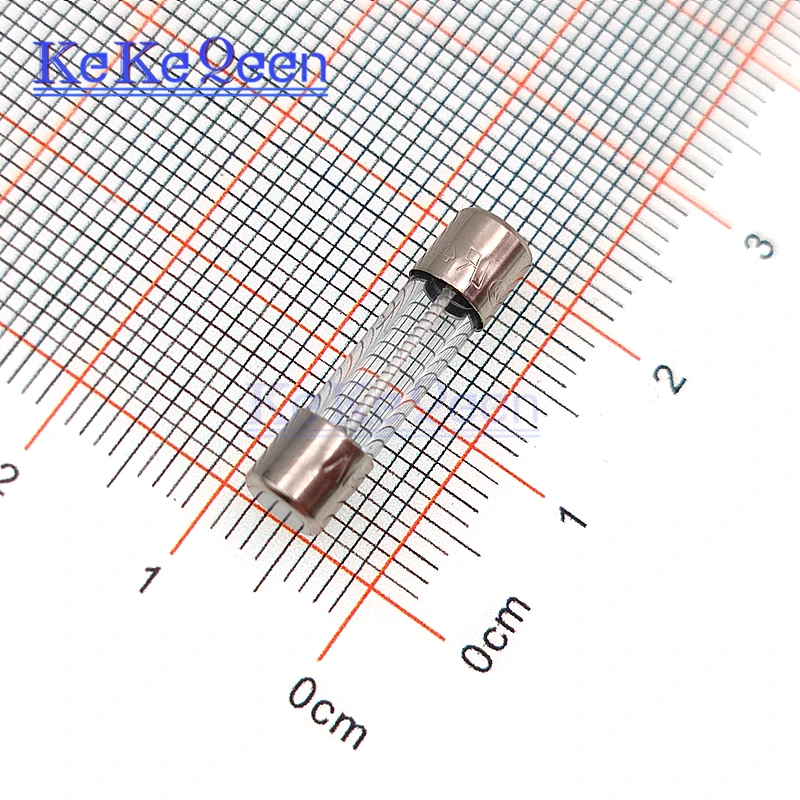 100Pcs 250V 5X20 T100mA 200mA 315mA 500mA T1A T1.25A T1.6A T2A 3A 3.15A 4A 5A 6.3A 8A 10A 15A 20A 5*20mm Slow Break Glass Fuse