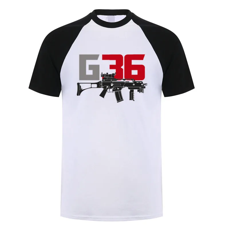 Heckler & Koch G36 Gun Rifle T Shirt Men Short Sleeve Cotton Casual Tshirts Tee Tops