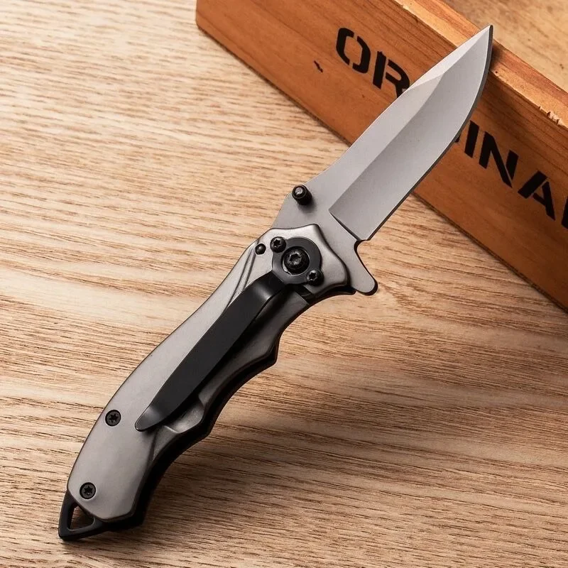 Newest Folding Knife Stainless Steel Portable High Density Camping Knives Outdoor Camping Tactics Portable Knife EDC Tools