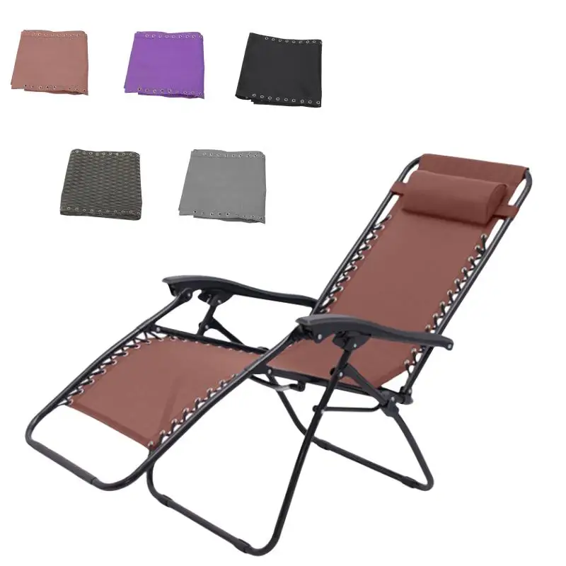 Universal Replacement Fabric Deck Chair Cloth For Zero GravityLleisure Chair Patio Lounge Couch Recliners  Folding Sling Chairs