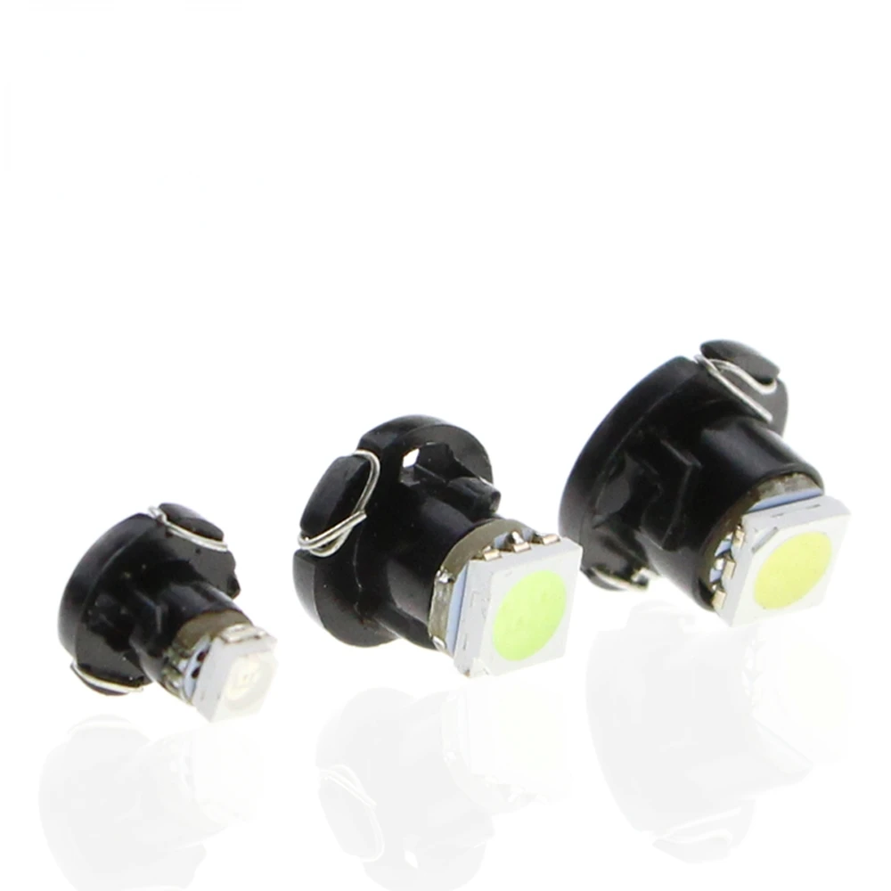 10pcs Dashboard lights T3 T4.2 T4.7 Car LED Neo Wedge Switch Radio Climate Control Bulb Instrument Dash Indicator Ac Panel view 3