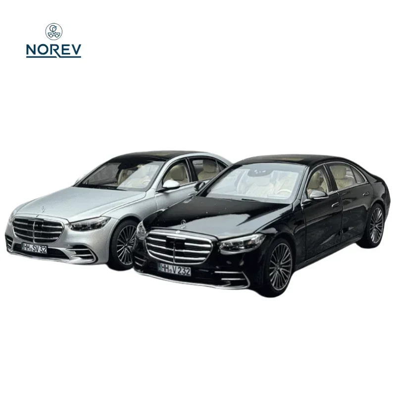 NOREV 1:18 2021 Mercedes-Benz S600 Classe S W223 modello di simulazione in lega, giocattoli da collezione per bambini, regali di festa per gli amici.