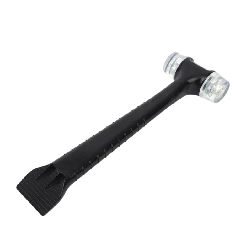 

Double Headed Rubber Hammer Featuring Rubber And Plastic Ends For Efficient Floor And Tile Installation For Electricians A2BB