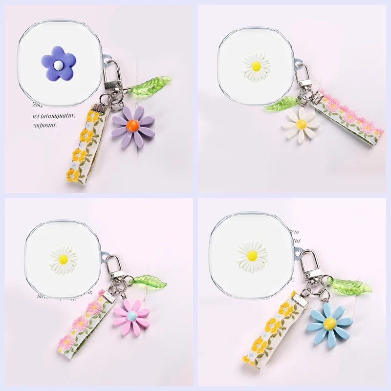 Baseus-funda bonita de dibujos animados para teléfono móvil, carcasa suave y transparente con protección para auriculares, compatible con modelo Encok TWS WM01 / WM01