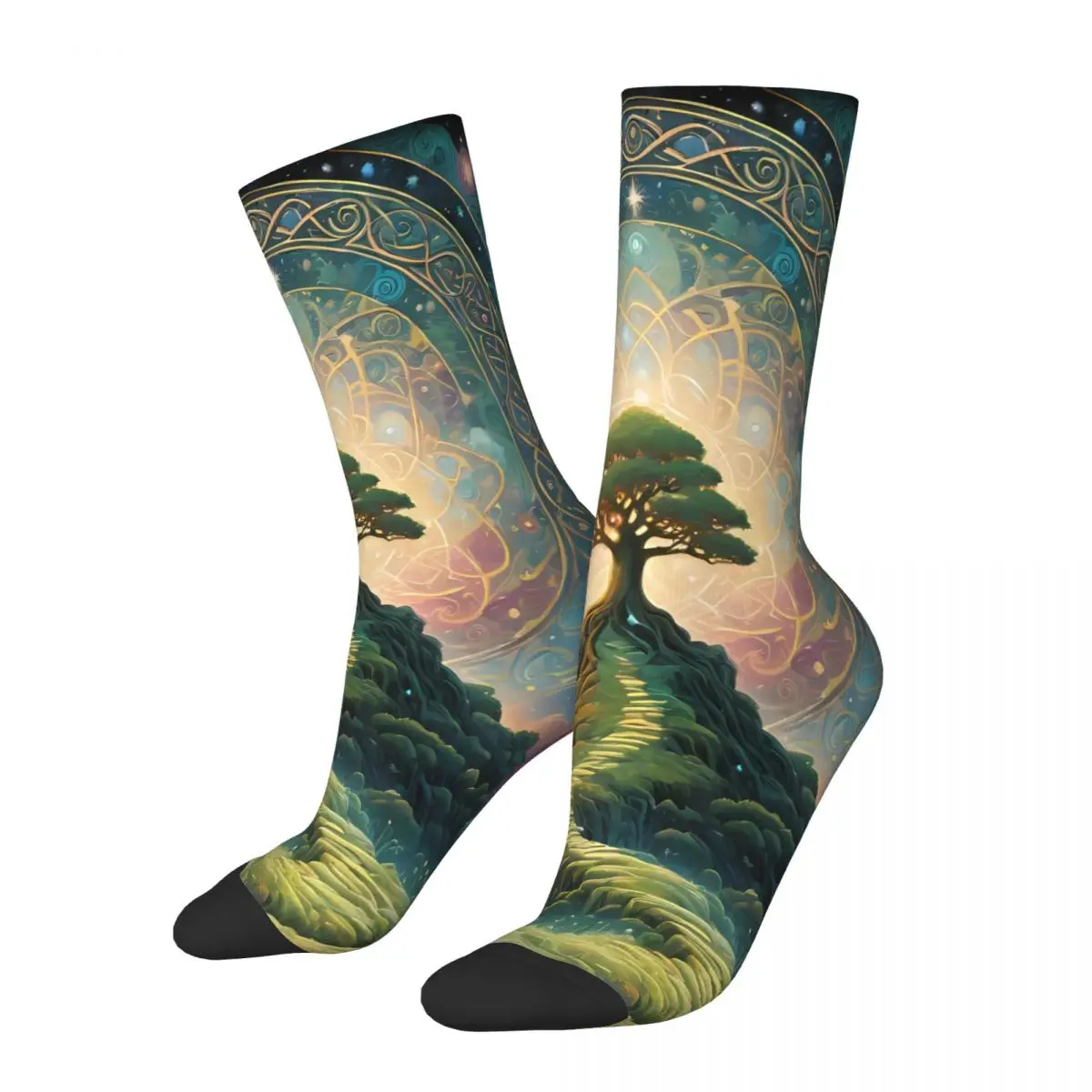 The Tree Of Life Sock Printed Man Polyester