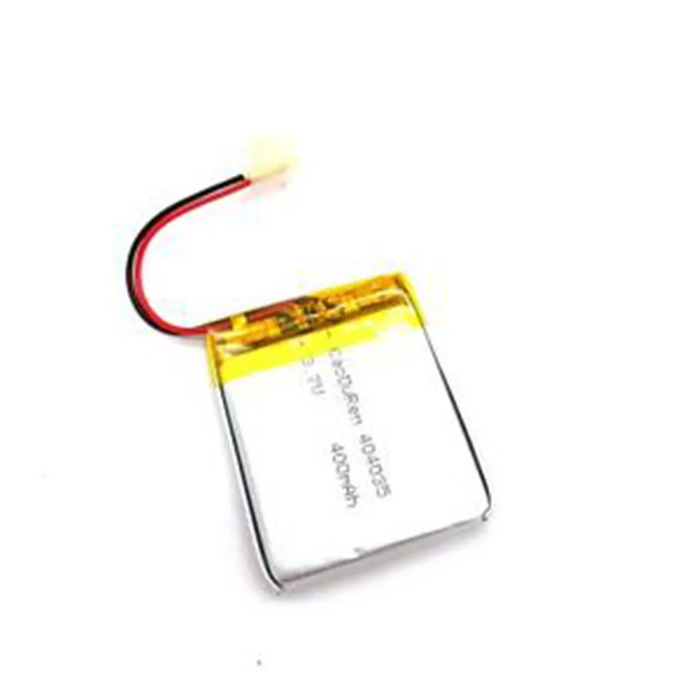 Li-Polímero Li Bateria 2,0 JST 2Pin, 3.7V, 400mAh, 403540, Li-Ion, GPS, Banco do poder, DVD, telefone, poder, CÂMERA, MP3, brinquedos elétricos