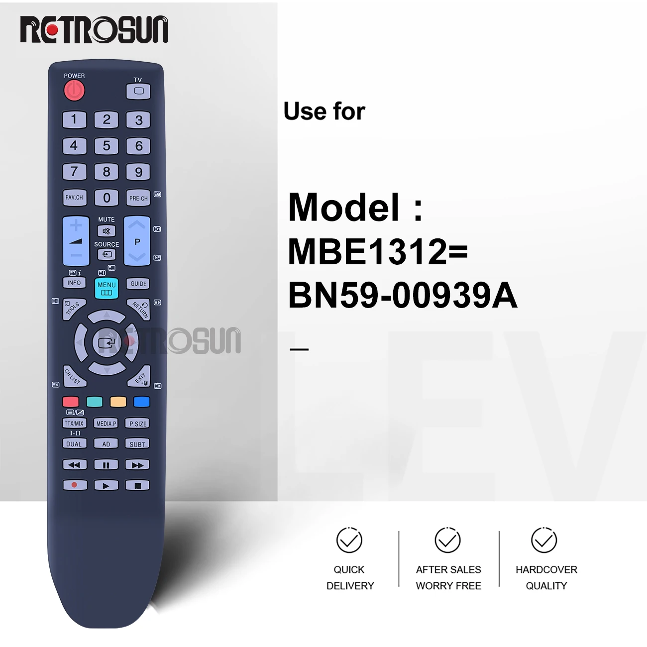 New BN59-00939A Remote Control Suitable for Samsung TV BN59-00860A BN59-00866A 3D SMART