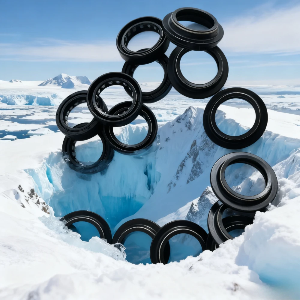 

41x54x11 Front Fork Oil Seal & Dust Cover For Har/ley David/son FLHT 1450 FLHTK FLHTKL 1745 ELECTRA GLIDE ULTRA LIMITED LOW 2017