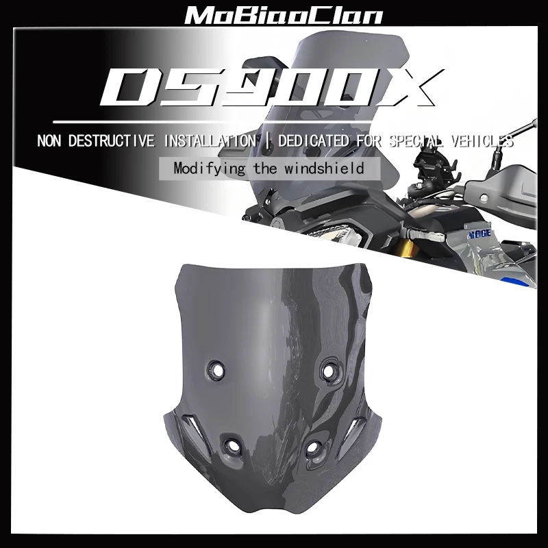 For VOGE DSX900 900 DSX ds900x Motorcycle Accessories Front Windscreen Increase Height Front Windshield Screen Deflector