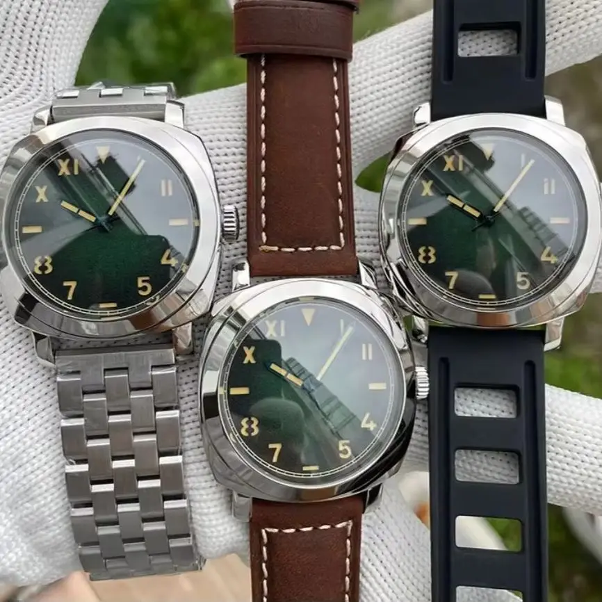STEELDIVE Men Automatic Watch Sport 42mm Square Mechanical Wristwatch Diver 20Bar Waterproof C3 Luminous Sapphire Mirror NH35