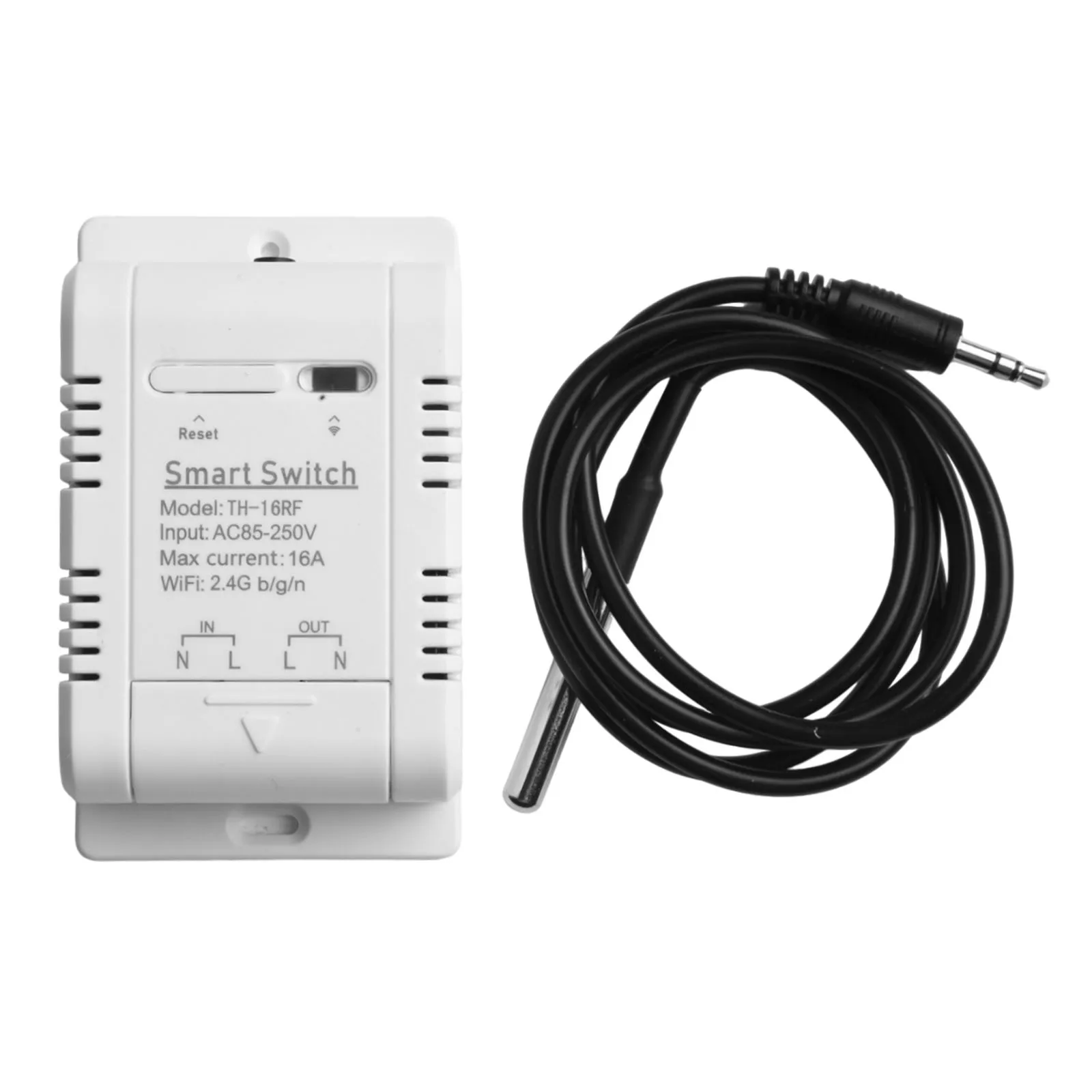 Smart Switch Temperature Sensor WiFi Wireless With Probe 3000W Timing High Accuracy Remote Control High Quality