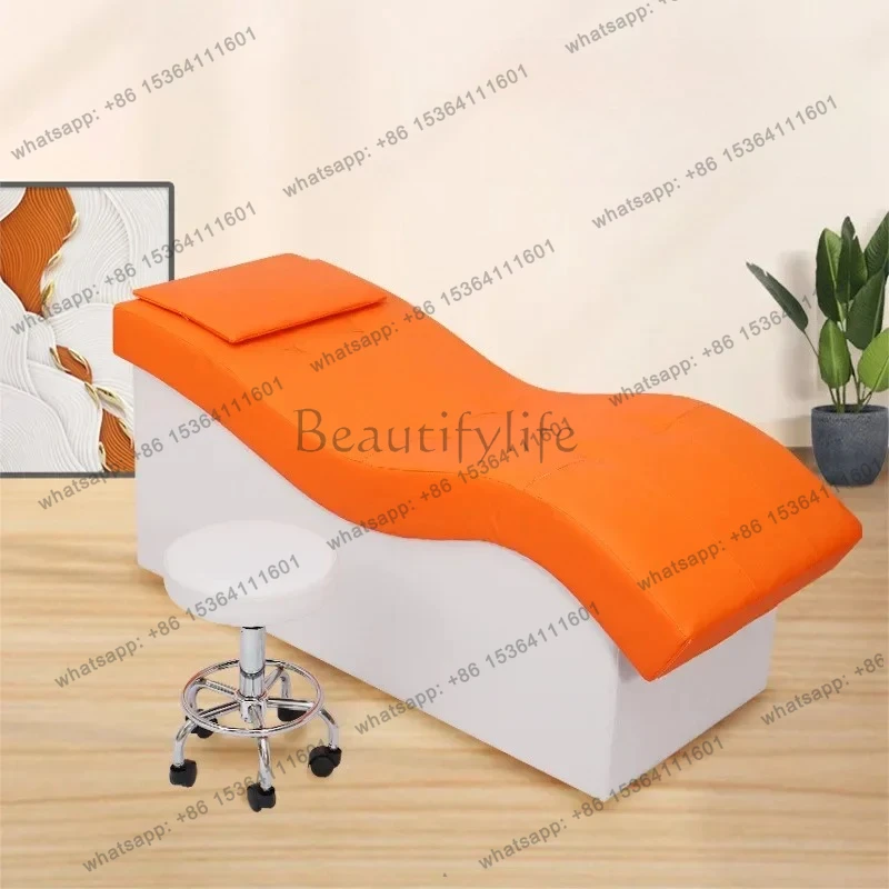 D30Beauty bed multi-functional beauty salon special solid wood massage manicure eyelashes multi-functional advanced sense