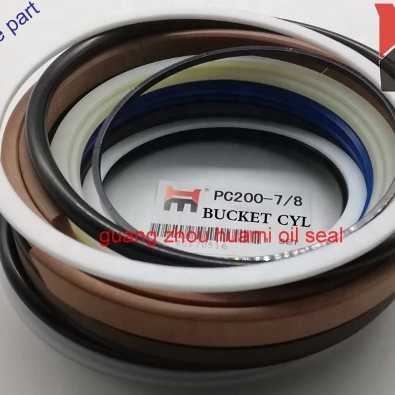 

Excavator Hydraulic Cylinder Oil Seal PC200-8 Seal Kit 707-98-39610 707-99-45230