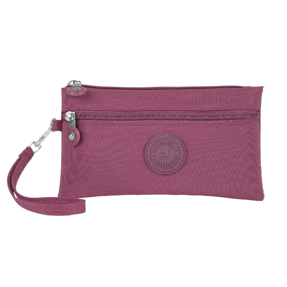 

New Waterproof Women Wallet Durable Wear-resistant Credit Card Holder Portable Nylon Coin Purse Ladies