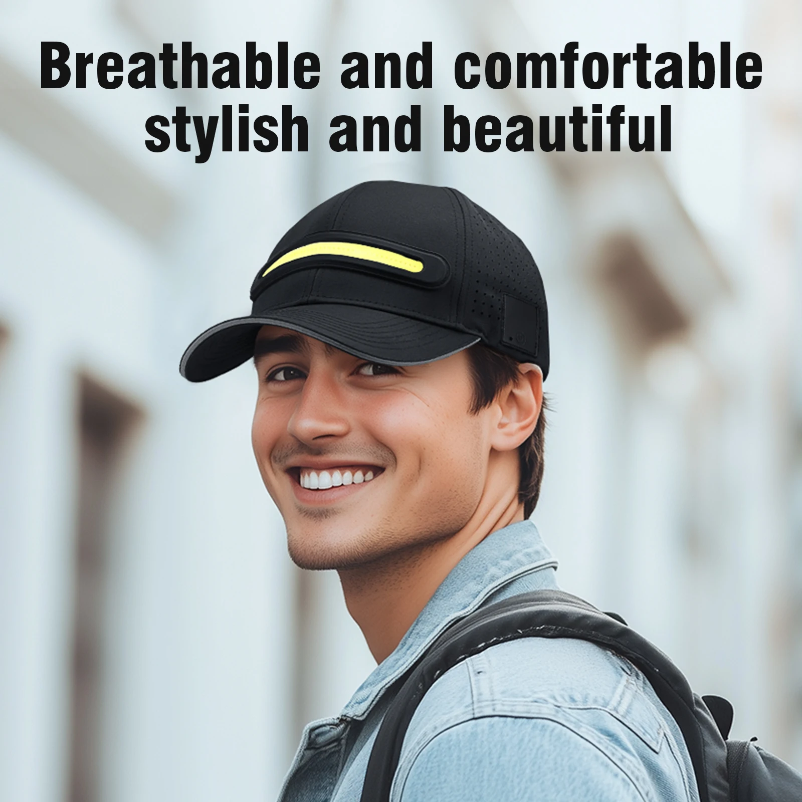 Gorros elétricos chapéu led gorro com luz noite escopo usb recarregável unisex gorro com farol chapéu boné para homem mulher