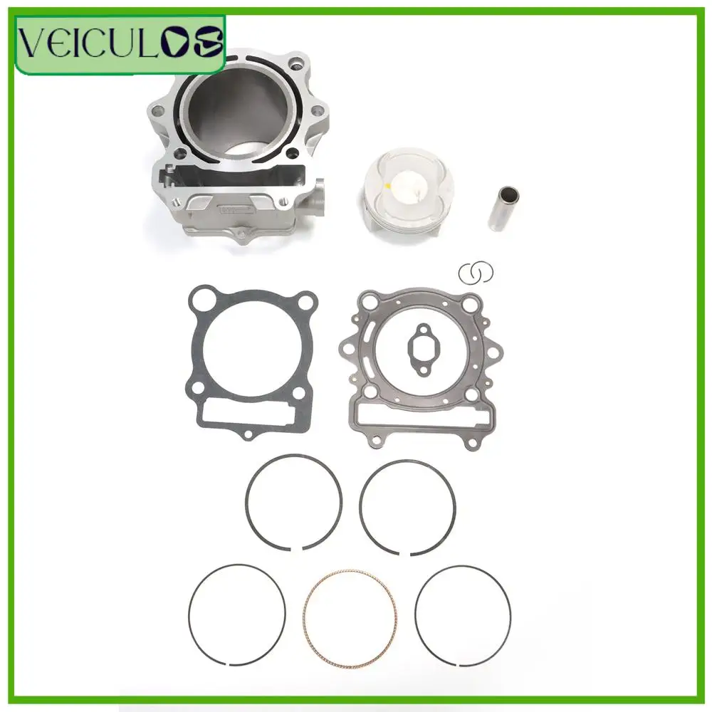 1set Motorcycle Cylinder Piston and Ring Top End Gasket Kit 13101-004-0000 For HiSUN MSU 400 HS YS UTV ATV MSU400, YS400, UTV400