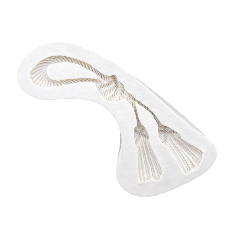 Curtain Tassels Silicone Sugarcraft Mold Resin Tools Cupcake Baking Mould Fondant Cake Decorating Tools
