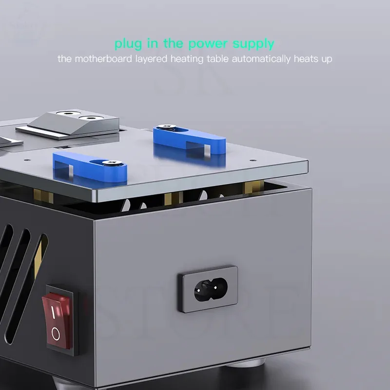 Preheating Station Constant Temperature Motherboard Welding Table for PCB Chip CPU Repair CPU Heating Platform Degumming Station