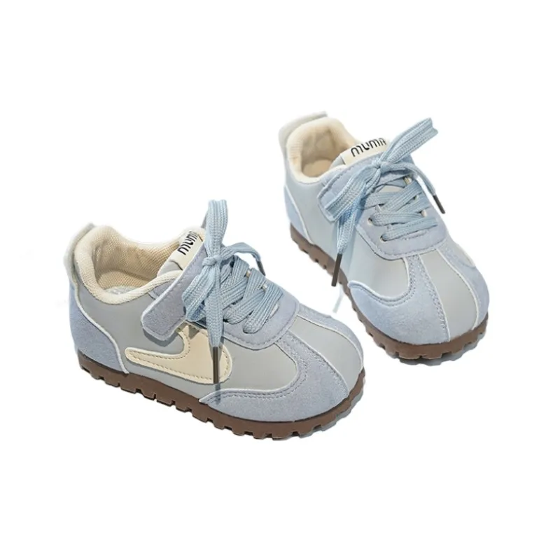 

Детская спортивная обувь, новинка осени 202, удобная обувь на мягкой подошве для мальчиков, модная повседневная обувь для девочек, размеры 22–31