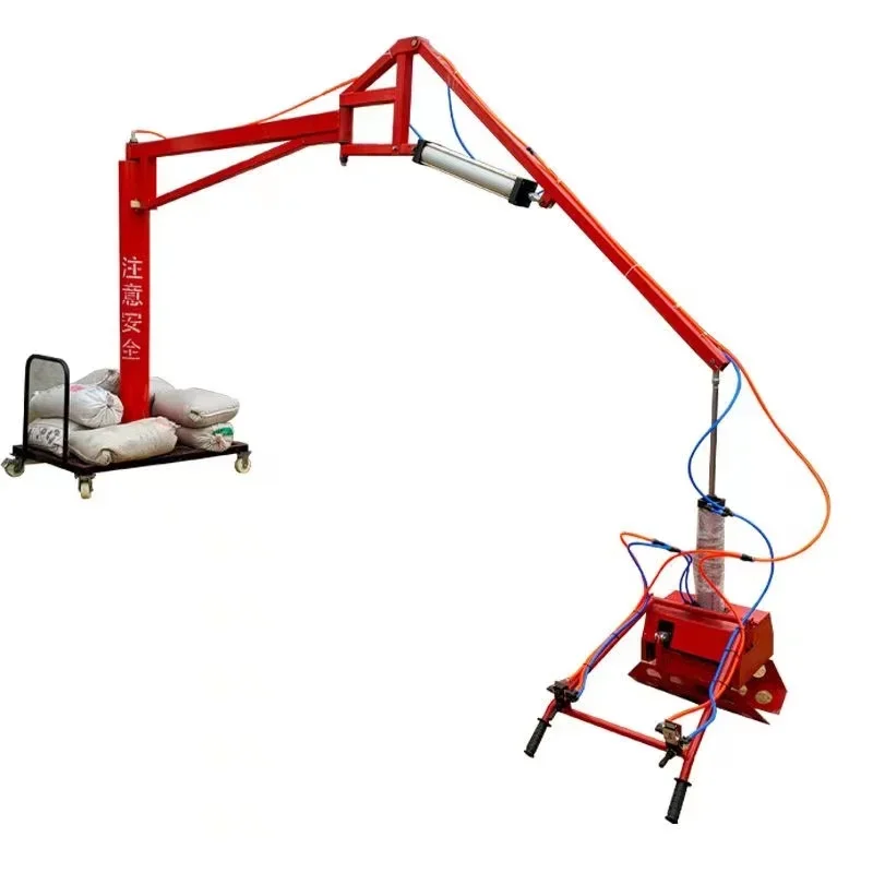 Grab Bag Machine Pneumatic Mechanical Grapple Mobile Balance Crane Auxiliary Mechanical Arm Cement Fertilizer Handling Machine