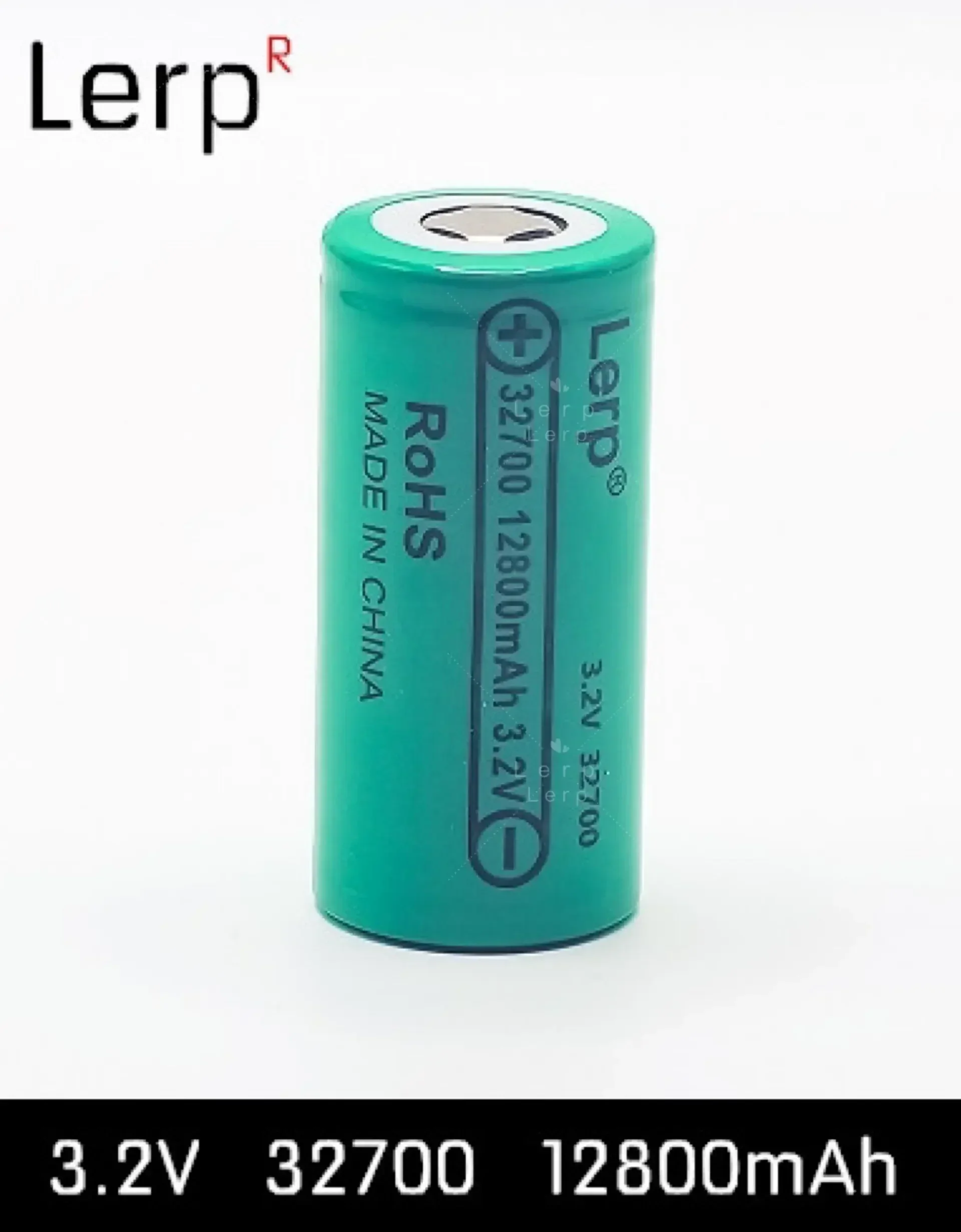 3.2V 32700 12800mAh Battery High Power LiFePO4 35A 55A Continuous Battery Discharge with Nickel Sheets Rechargeable Bateria