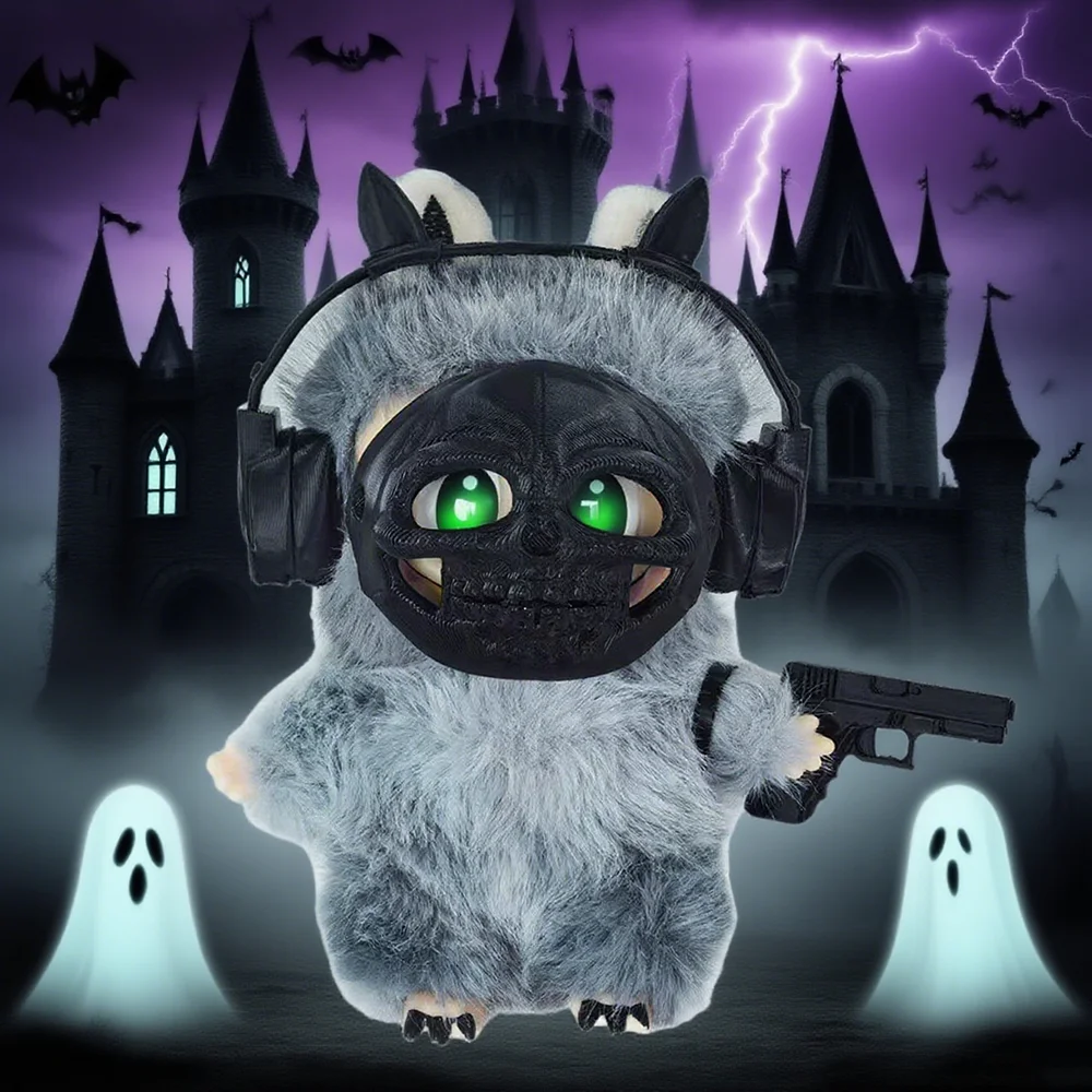 

For Labubu Halloween Funny Kit-Creative Mask Headphones Doll DIY Accessories Ultimate Outfit for Labubu V1 V2 Dolls