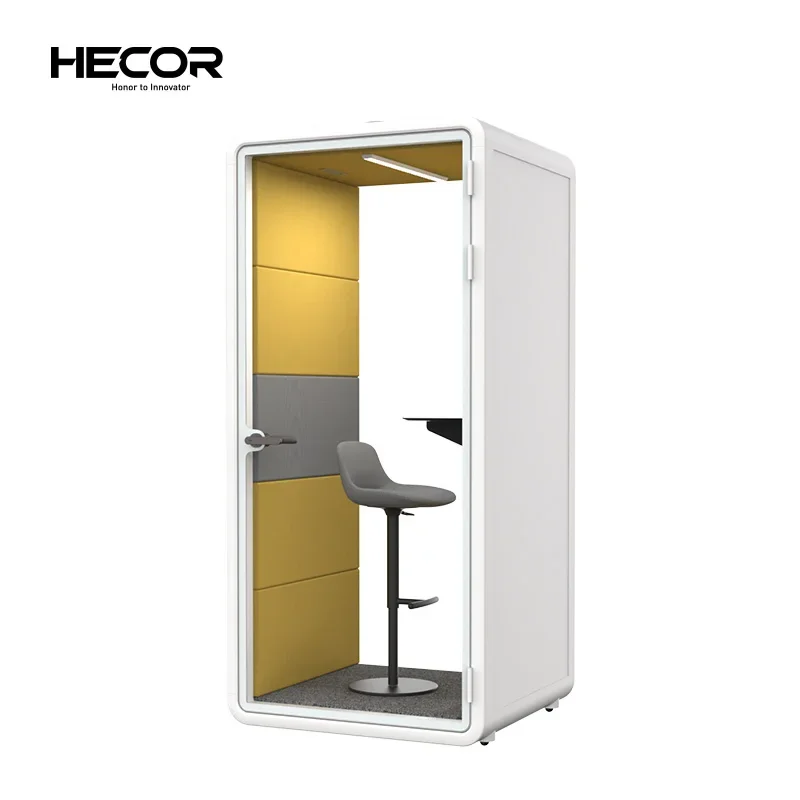 Customized Acoustic Private Personal Workstation Soundproof Pod Modern Office Meeting Pod