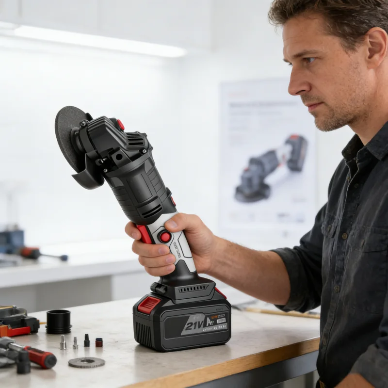 

Brushless Lithium Angle Grinder Multi-Function Polishing Machine Cutting Machine Polishing Machine Hand Grinding Wheel PowerTool