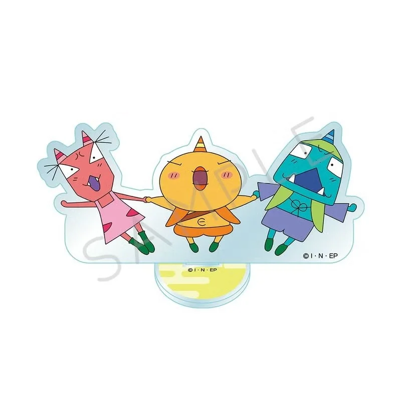 Prince Mackaroo Cartoon Character Acrylic Stand With Base Two‑Side Printed Desktop Collectible Ornament Birthday Gift Keychain