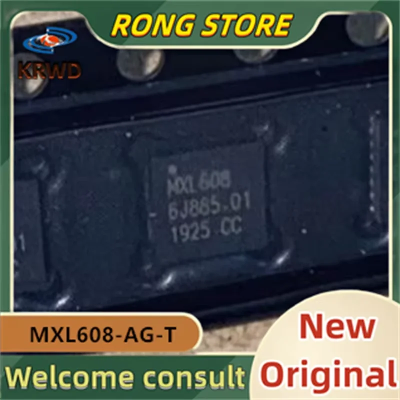 5 uds MXL608 nuevo y Original Chip IC MXL608-AG-T MXL608-AG QFN24 sintonizador de silicio Digital/analógico chip transceptor inalámbrico