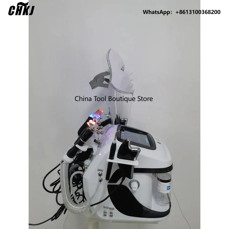 Hydradermabrasion Hydro 11 in 1 H2O2 Facial Machine Hydra Dermabrasion Machine Deeply Cleaning Exfoliating Skin Device
