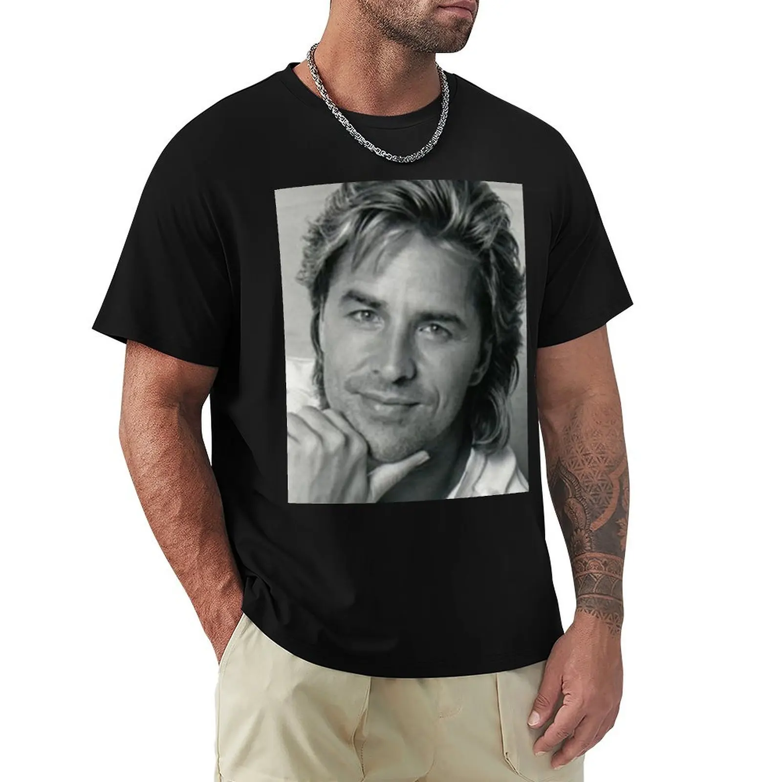 

Don Johnson T-Shirt T-Shirt aesthetic clothes quick drying Anime t-shirt customs shirts graphic tee men