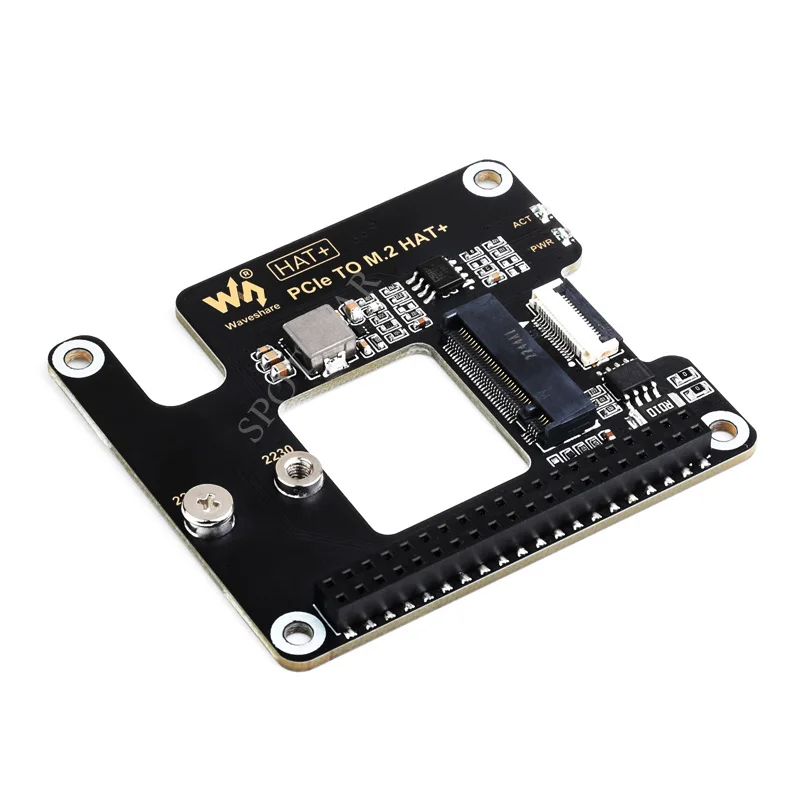 Raspberry Pi5 PCIe to M.2 NVMe SSD Adapter Board PCIe TO M.2 HAT Extension Board for Pi 5