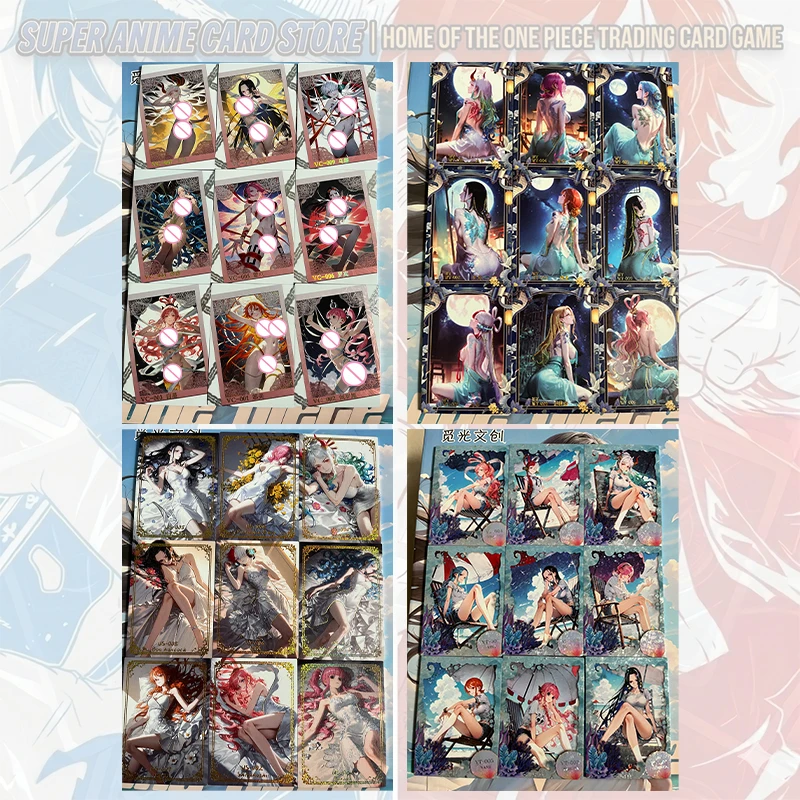 Japanese Anime Goddess Story Card Set YT US VC WY DR Nefertari D Vivi Yamato Nami Perona Carrot Vinsmoke Reiju Collectible Cards