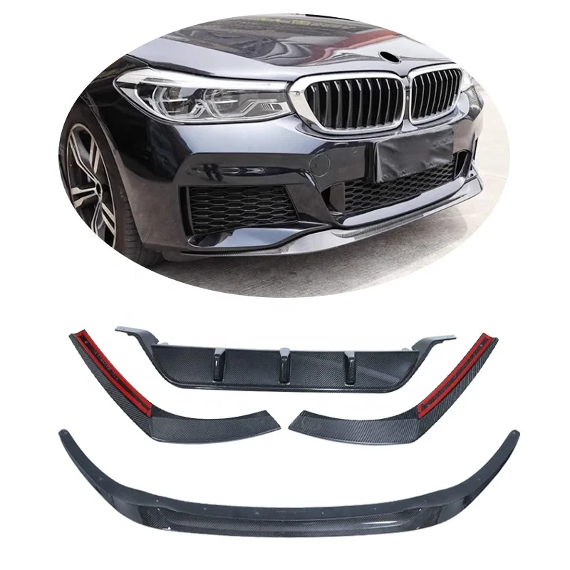 

NEW 6 Series Gran Turismo Carbon Fiber G32 Front Sp Lip Rear Bumper Lip Diffuser for 630i GT M Sport 2017-2019