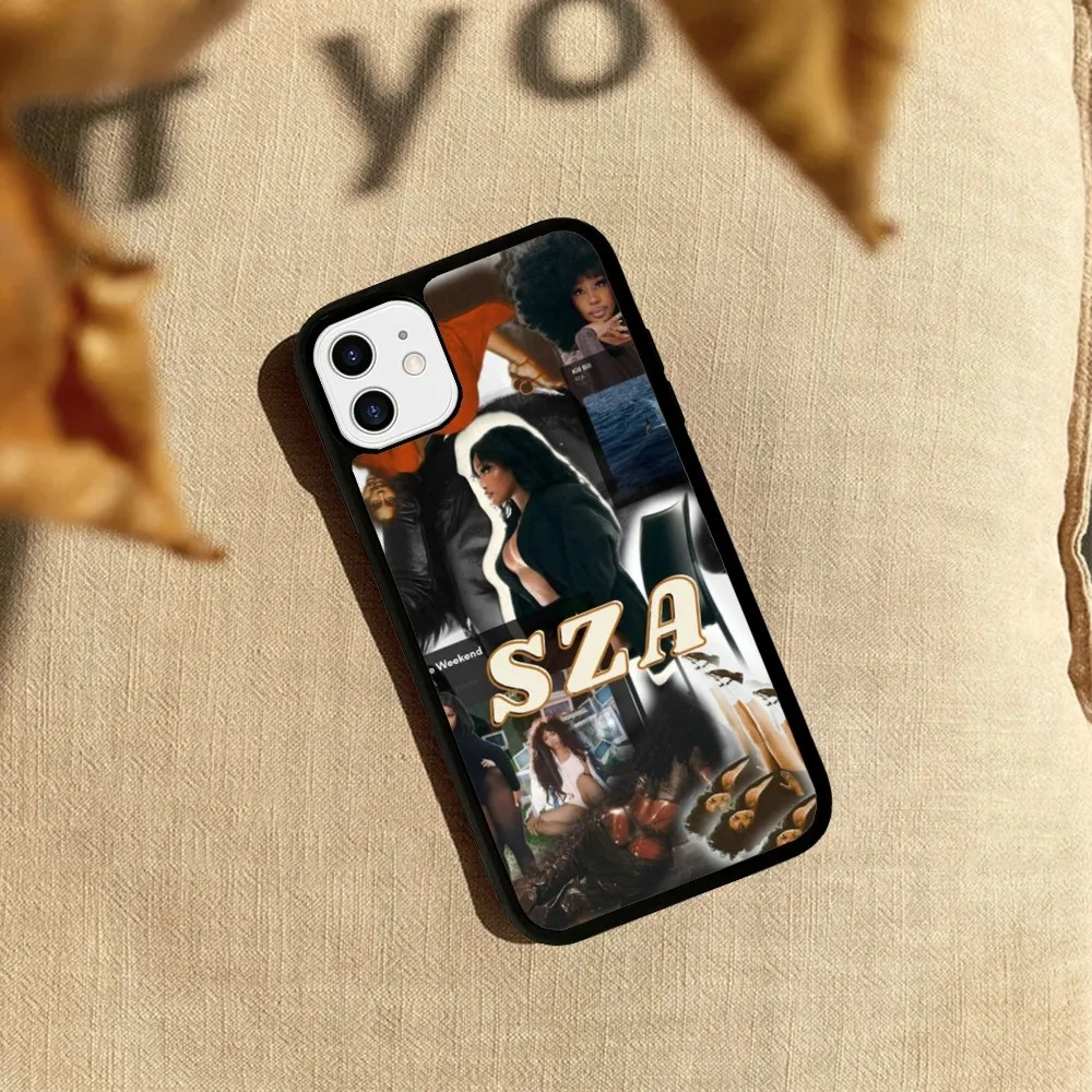 SZA SOS Albums Singer Phone Case Silicone PC+TPU Case For iPhone 14 11 12 13 Pro Max 8 7 6 Plus X XR Hard Fundas